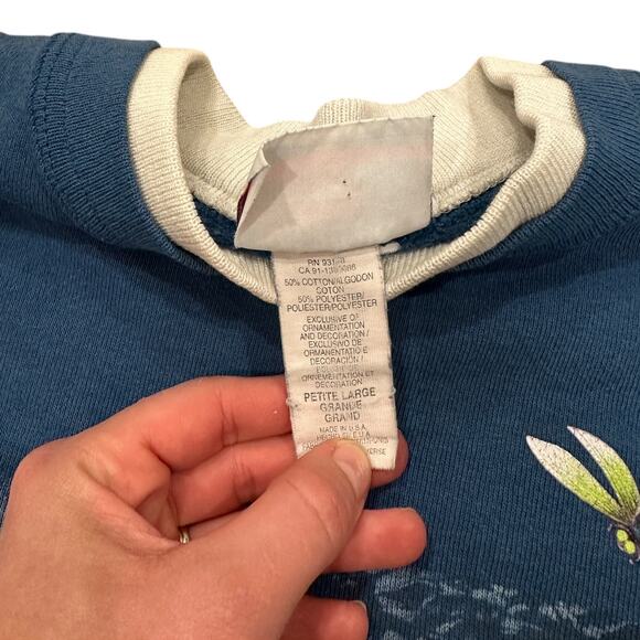 90s Blue Firefly Graphic Jumper - Picture 4 of 8